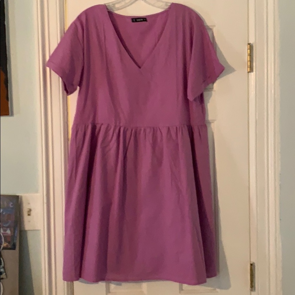 Purple dress